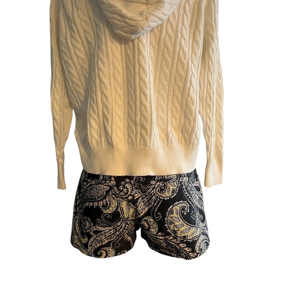 Banana Republic Paisley Print Women's Hampton Shorts - Picture 3 of 3